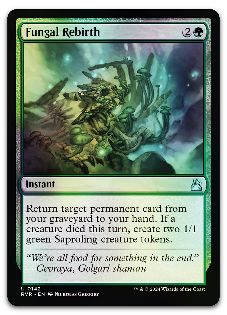 Fungal Rebirth (Ravnica Remastered)