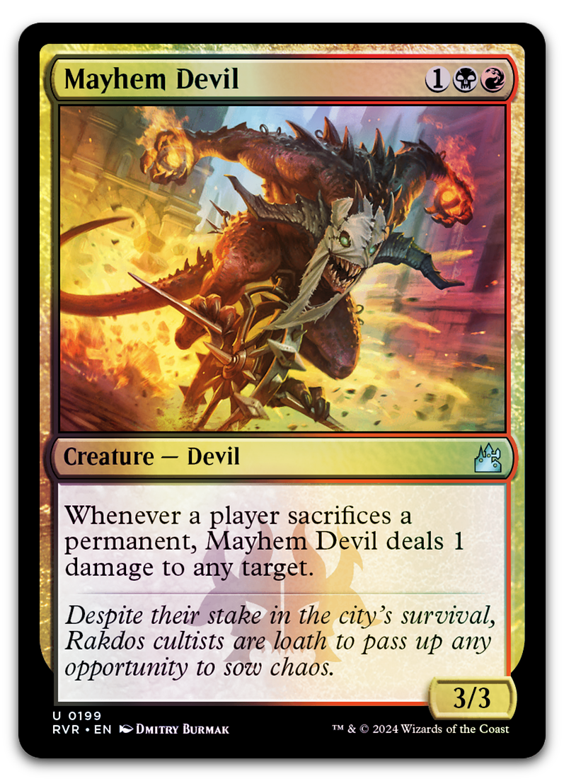 Mayhem Devil (Ravnica Remastered)