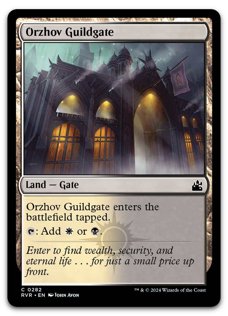 Orzhov Guildgate (Ravnica Remastered)