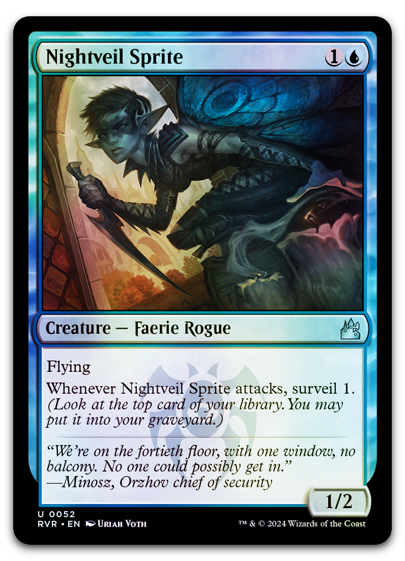 Nightveil Sprite (Ravnica Remastered)