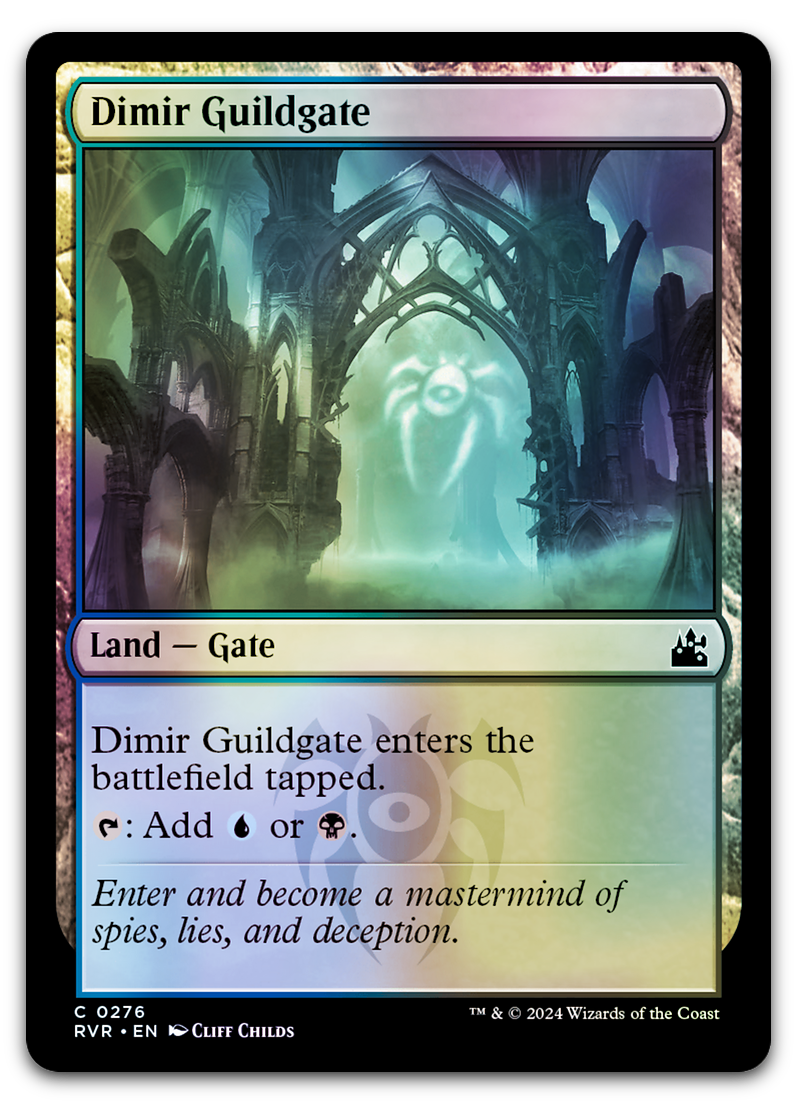 Dimir Guildgate (Ravnica Remastered)