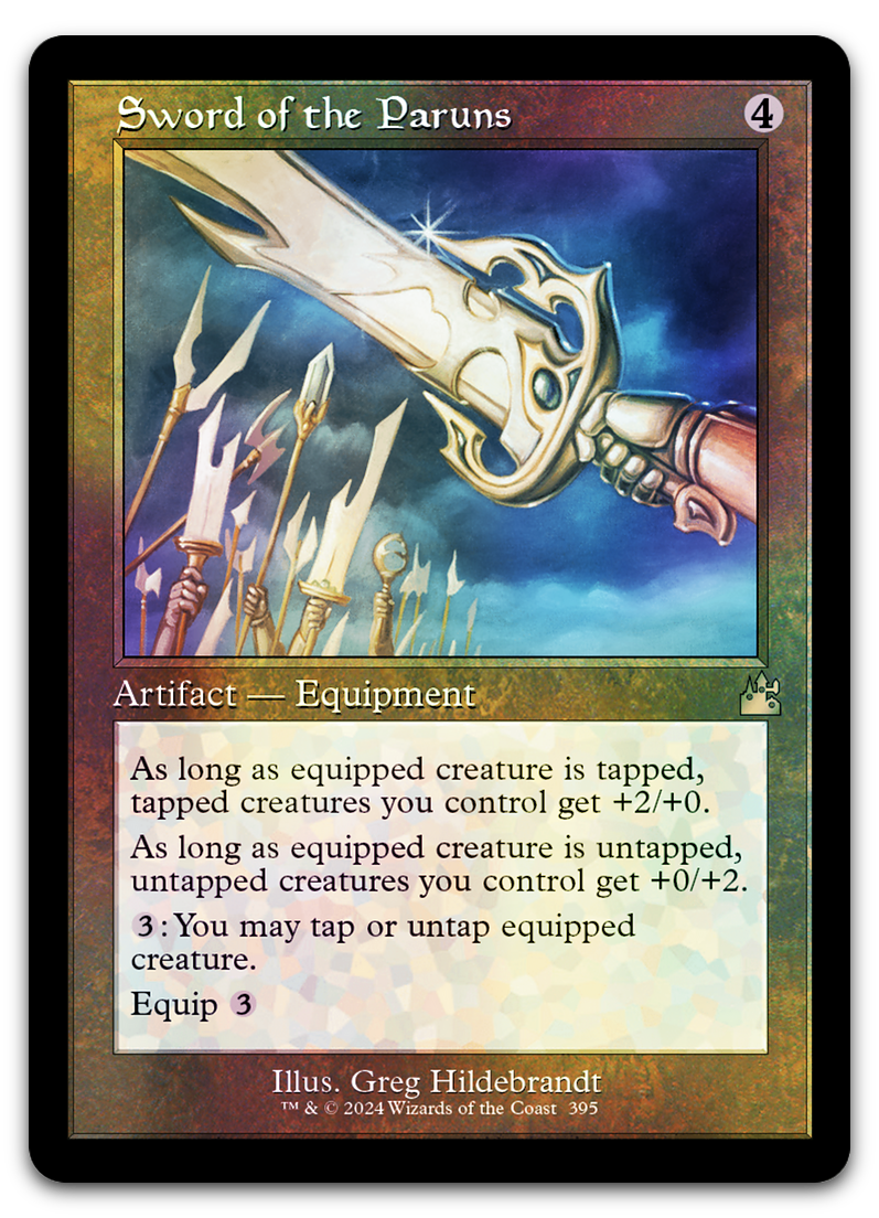 Sword of the Paruns (Retro Frame) (Ravnica Remastered)