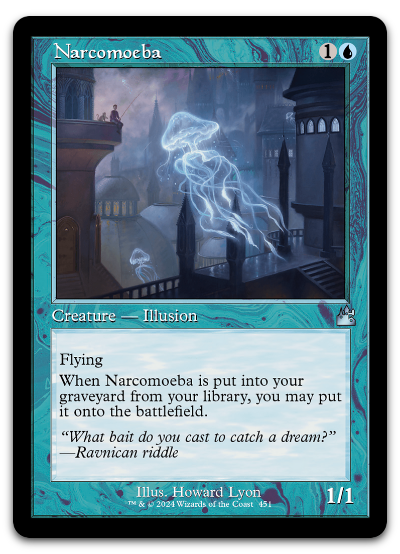 Narcomoeba (Retro Frame) (Ravnica Remastered)