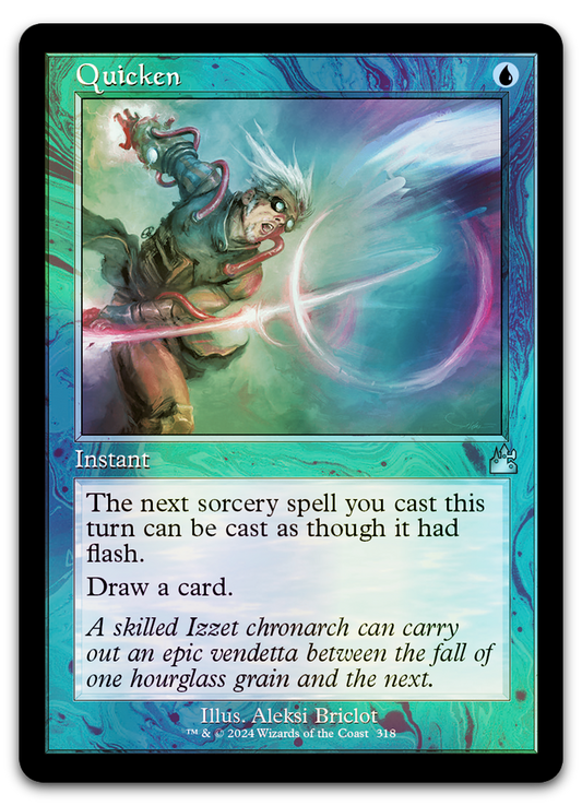 Quicken (Retro Frame) (Ravnica Remastered)