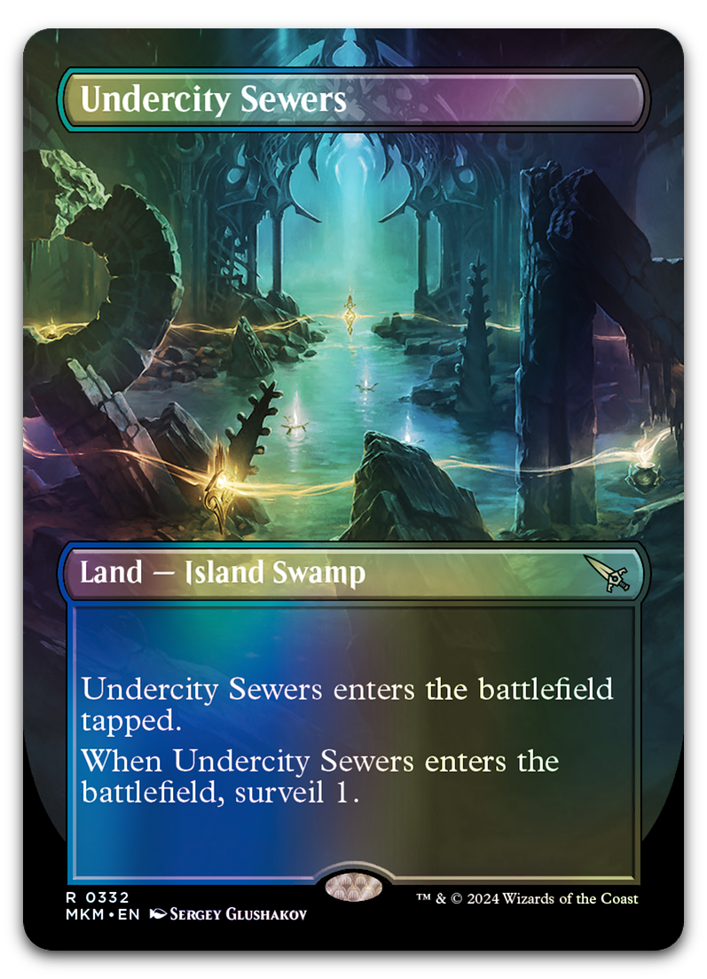 Undercity Sewers (Borderless) (Murders at Karlov Manor)