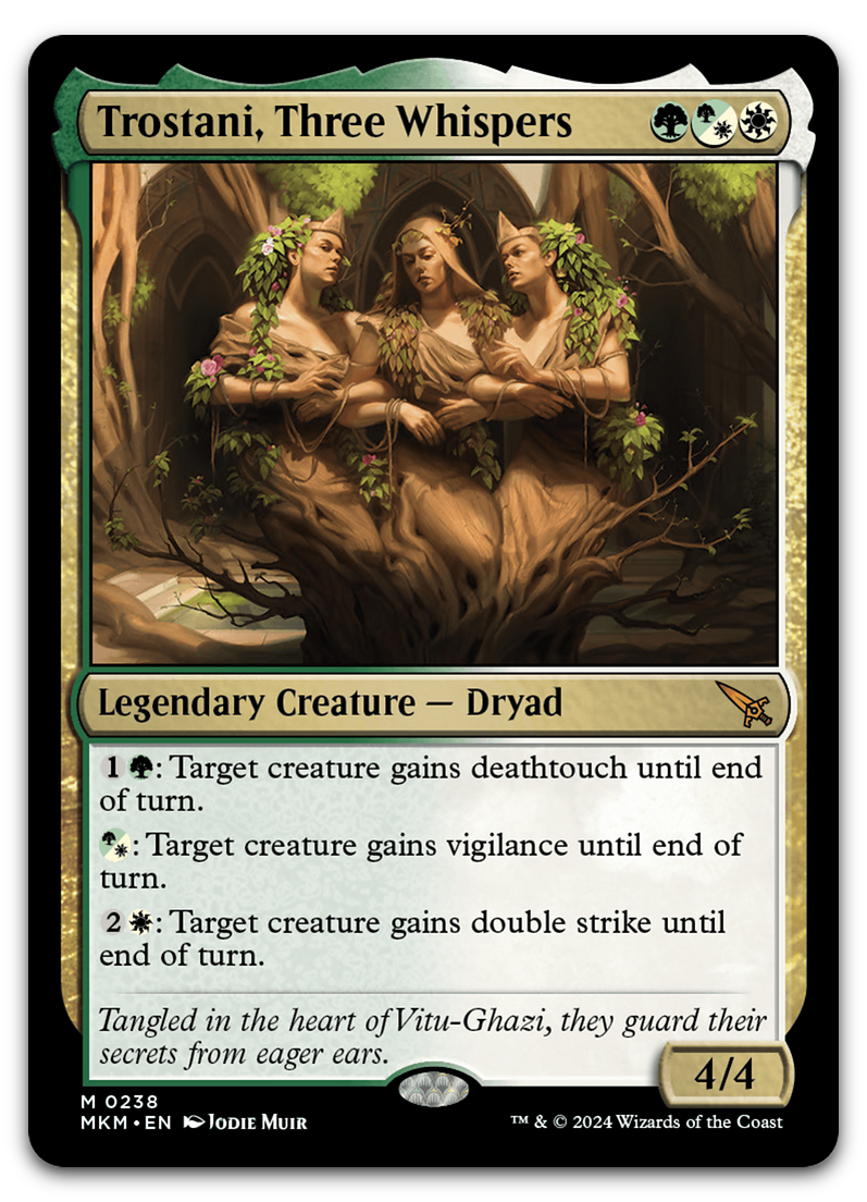 Trostani, Three Whispers (Murders at Karlov Manor)