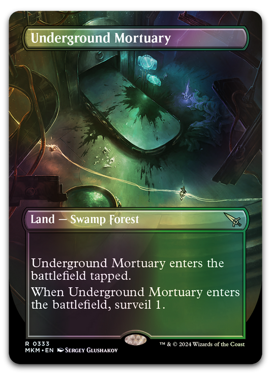 Underground Mortuary (Borderless) (Murders at Karlov Manor)