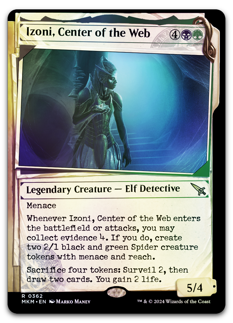 Izoni, Center of the Web (Showcase) (Murders at Karlov Manor)