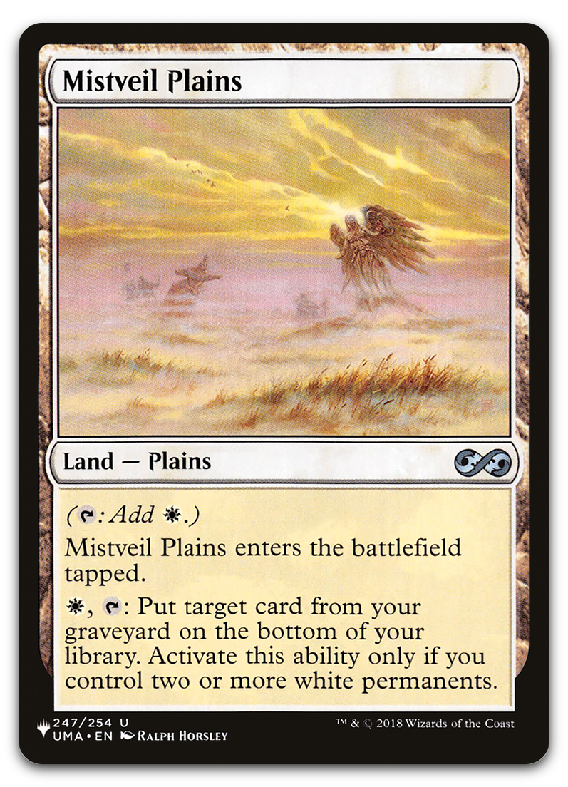 Mistveil Plains (The List Reprints)