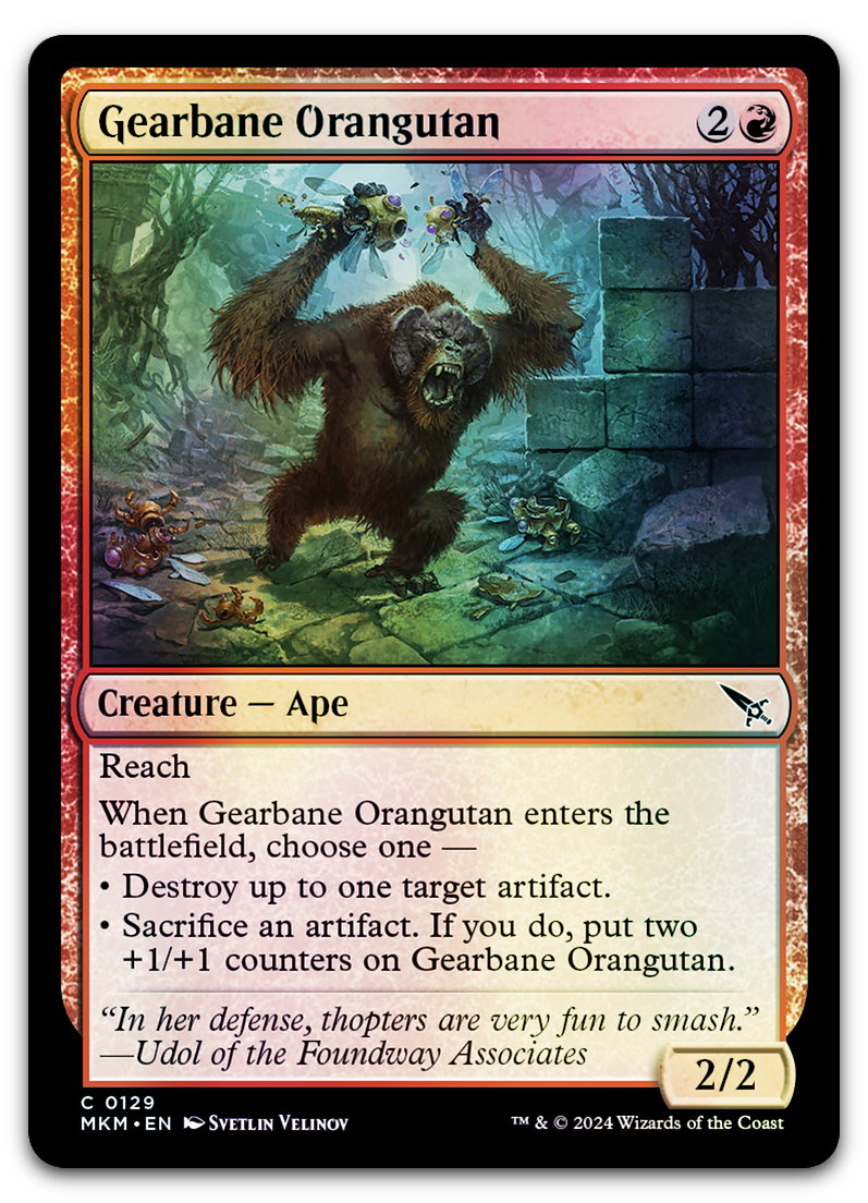 Gearbane Orangutan (Murders at Karlov Manor)