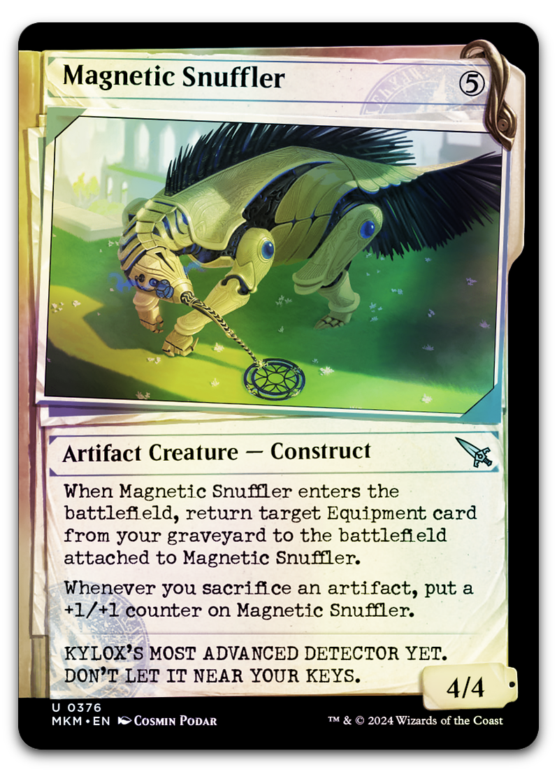 Magnetic Snuffler (Showcase) (Murders at Karlov Manor)