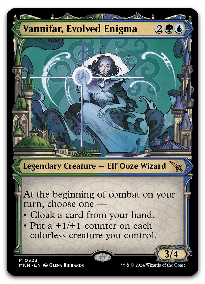 Vannifar, Evolved Enigma (Showcase) (0323) (Murders at Karlov Manor)