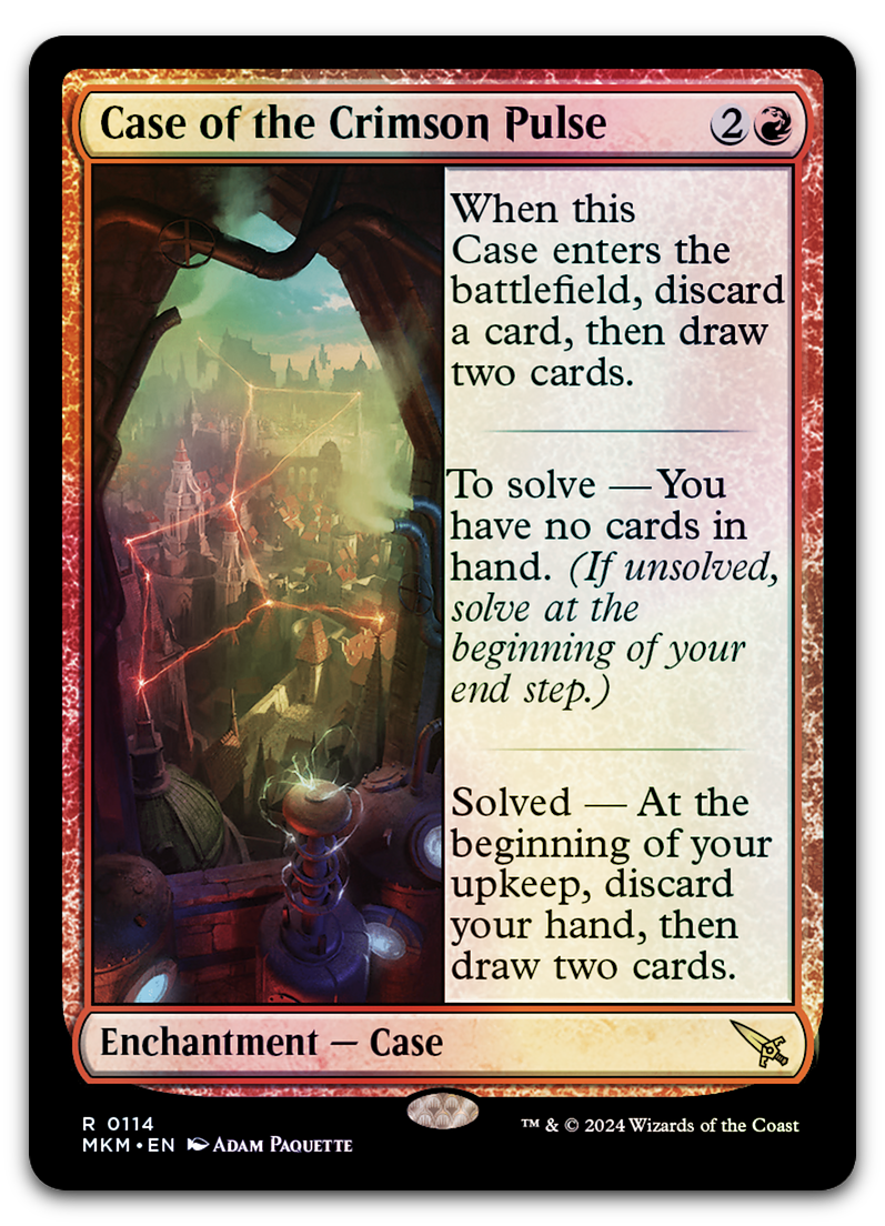 Case of the Crimson Pulse (Murders at Karlov Manor)