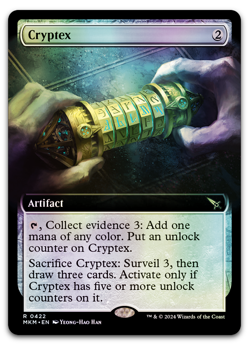 Cryptex (Extended Art) (Murders at Karlov Manor)