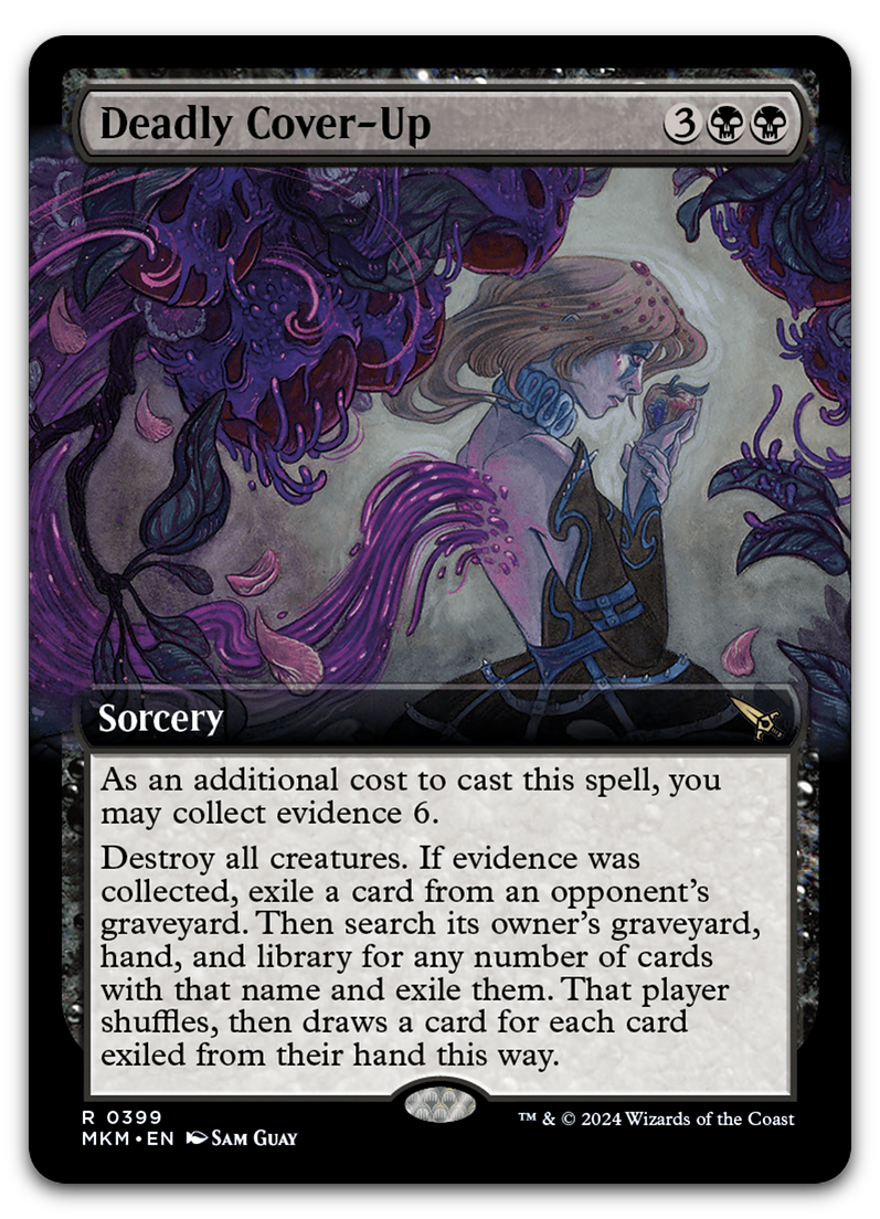 Deadly Cover-Up (Extended Art) (Murders at Karlov Manor)