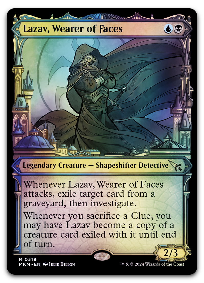 Lazav, Wearer of Faces (Showcase) (0318) (Murders at Karlov Manor)