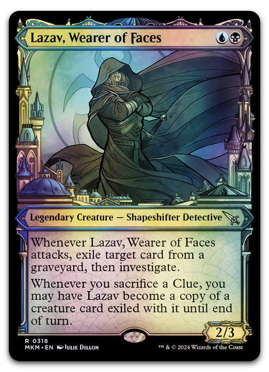 Lazav, Wearer of Faces (Showcase) (0318) (Murders at Karlov Manor)