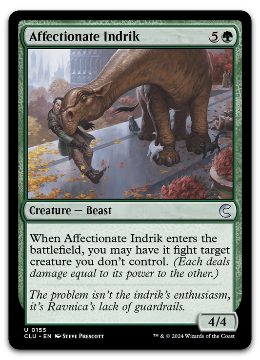 Affectionate Indrik (Ravnica: Clue Edition)