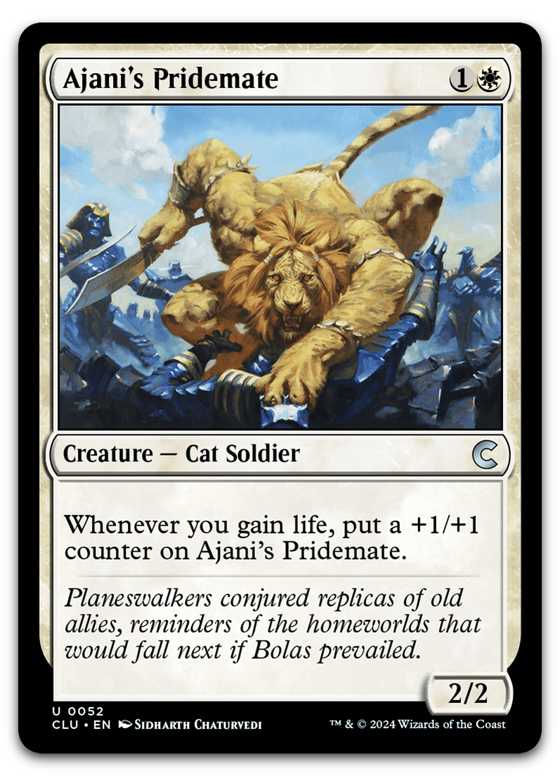 Ajani's Pridemate (Ravnica: Clue Edition)