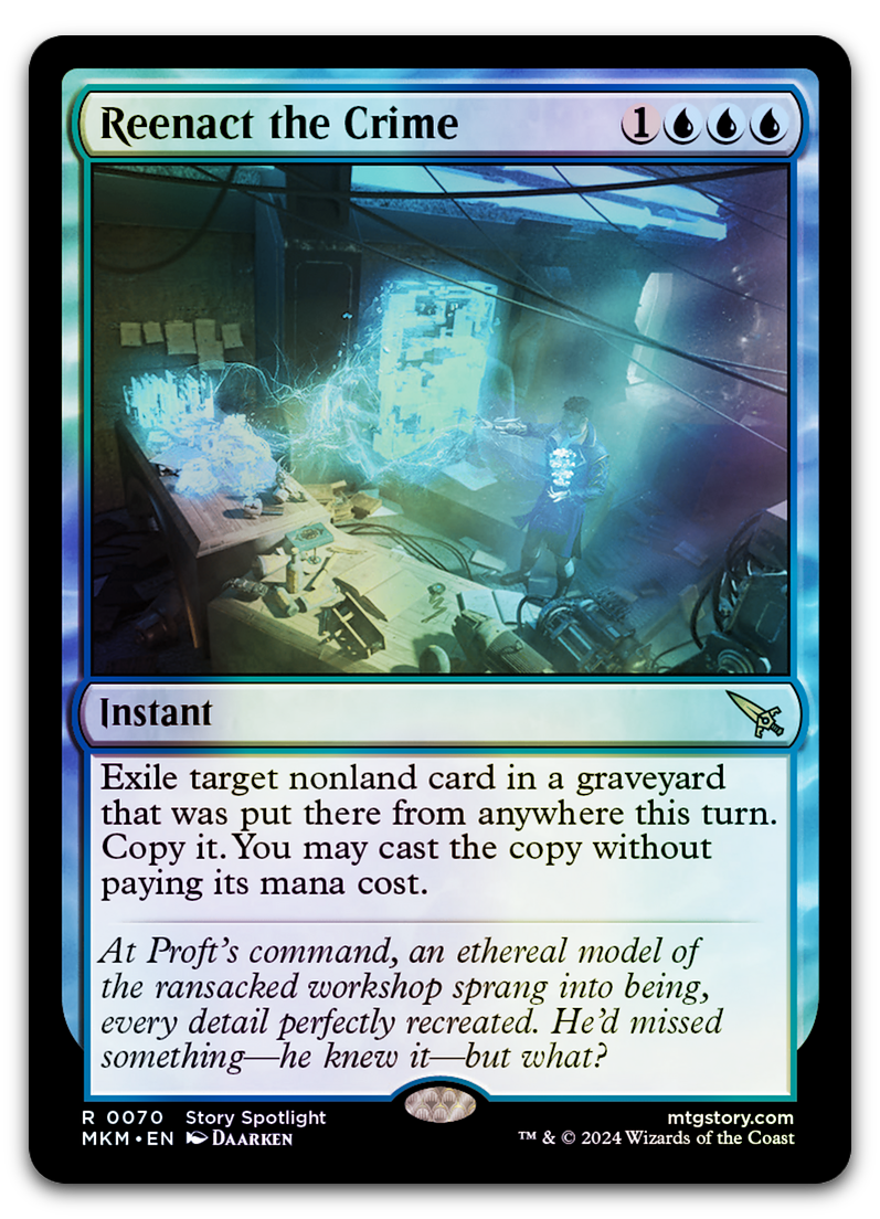 Reenact the Crime (Murders at Karlov Manor)