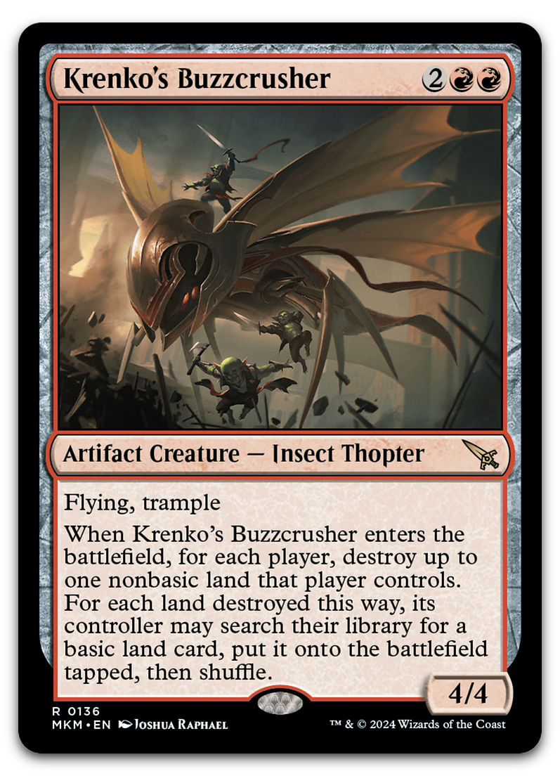 Krenko's Buzzcrusher (Murders at Karlov Manor)