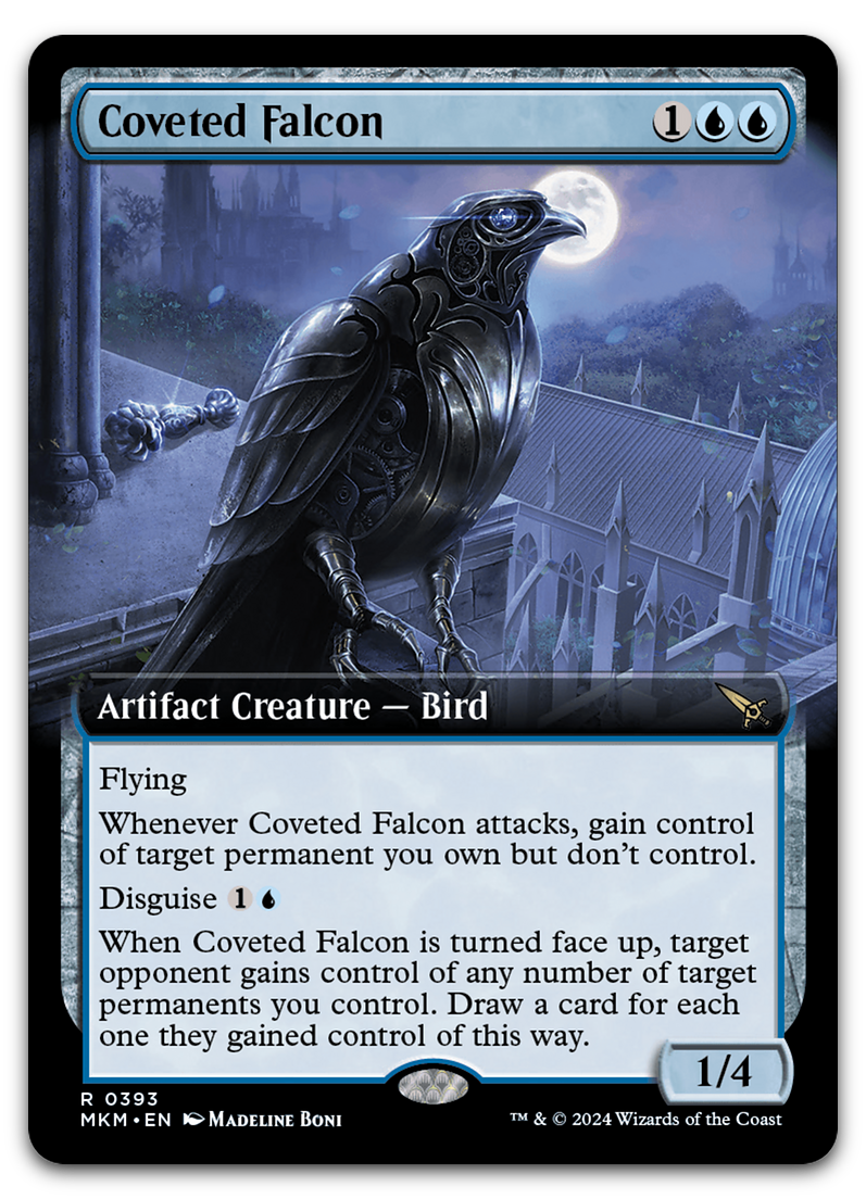 Coveted Falcon (Extended Art) (Murders at Karlov Manor)