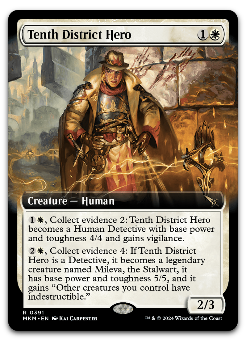 Tenth District Hero (Extended Art) (Murders at Karlov Manor)