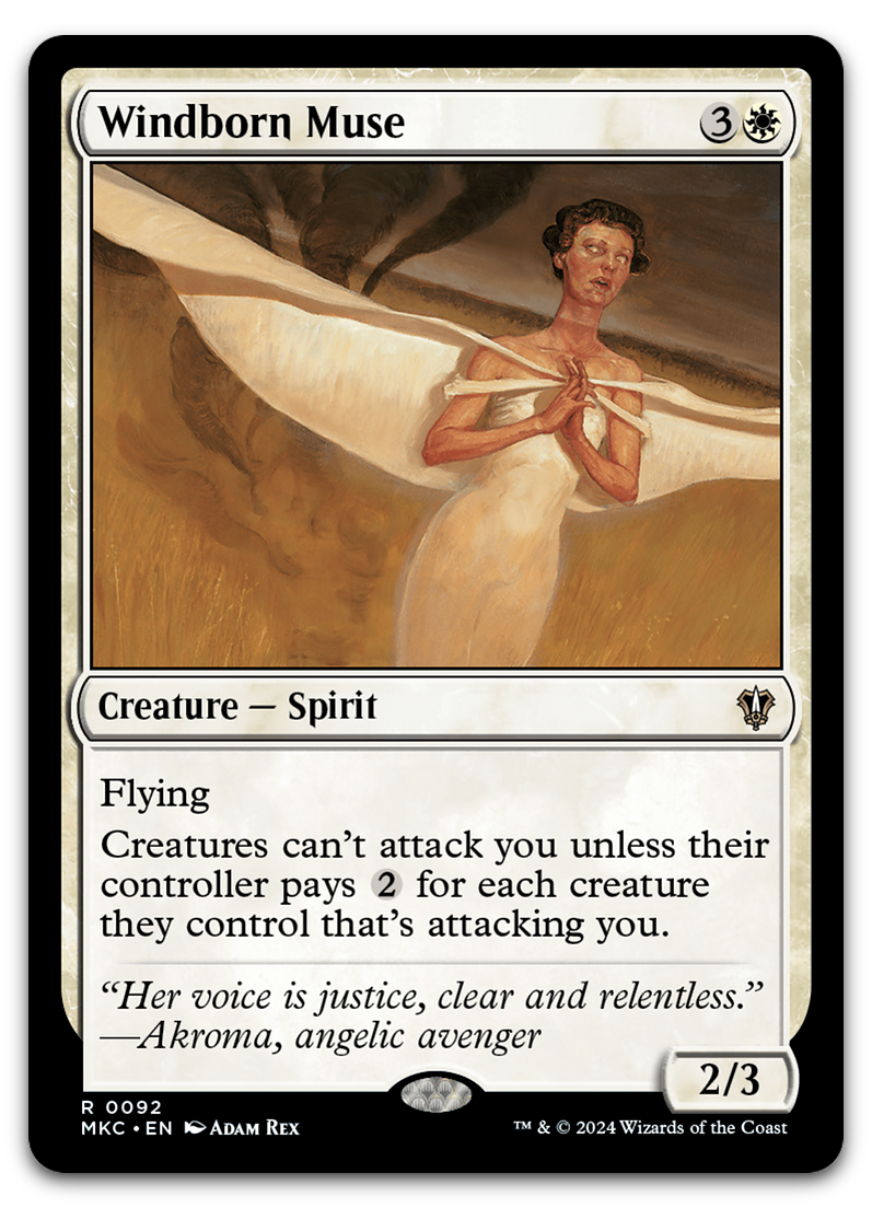Windborn Muse (Commander: Murders at Karlov Manor)