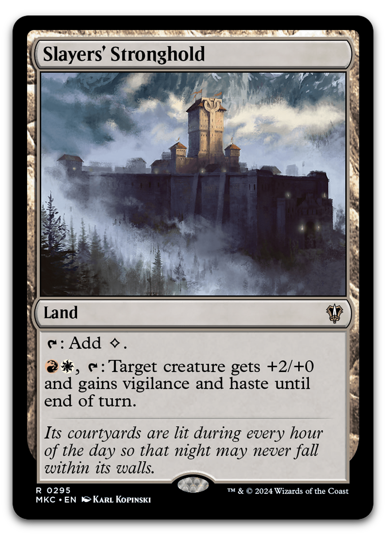 Slayers' Stronghold (Commander: Murders at Karlov Manor)