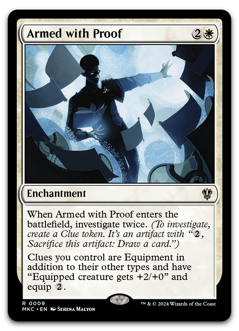 Armed with Proof (Commander: Murders at Karlov Manor)