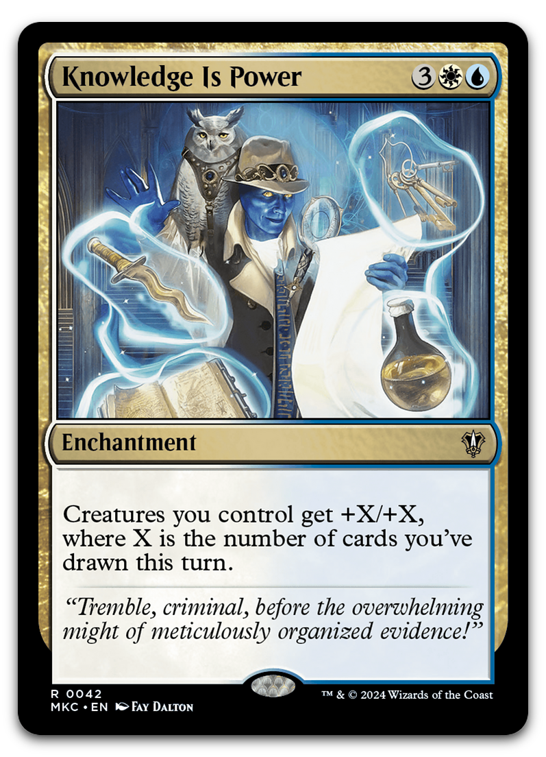 Knowledge is Power (Commander: Murders at Karlov Manor)