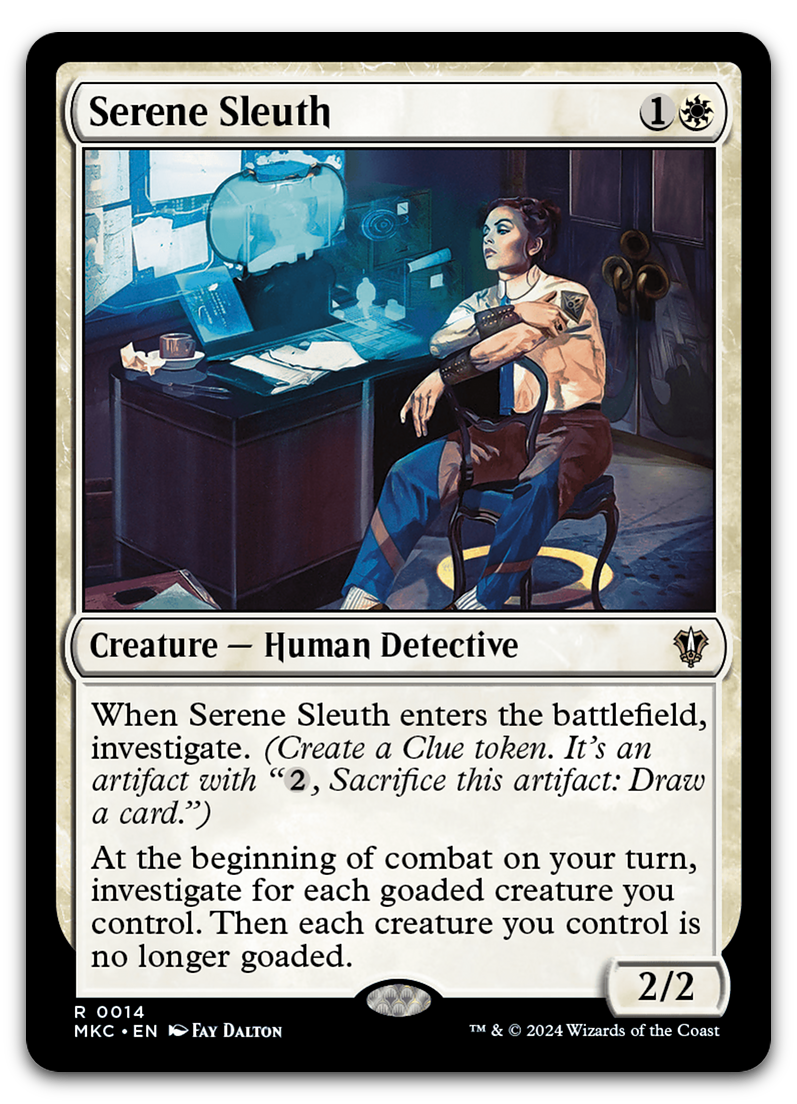 Serene Sleuth (Commander: Murders at Karlov Manor)