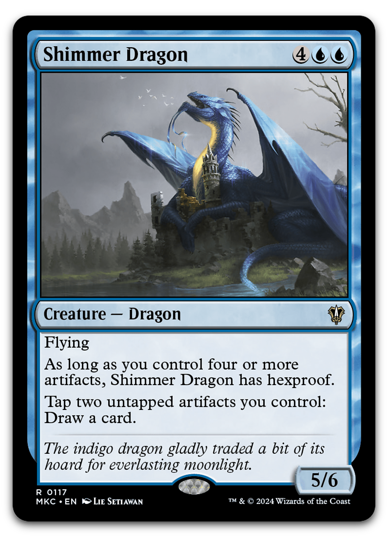 Shimmer Dragon (Commander: Murders at Karlov Manor)