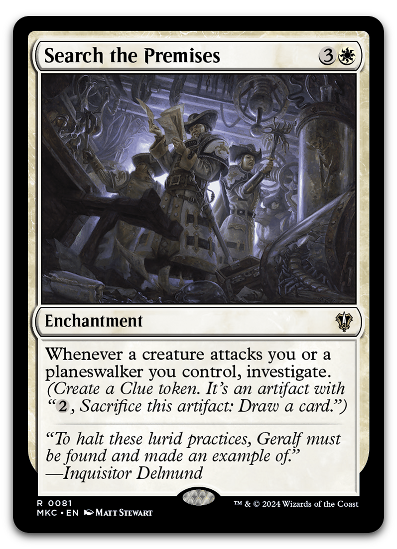 Search the Premises (Commander: Murders at Karlov Manor)