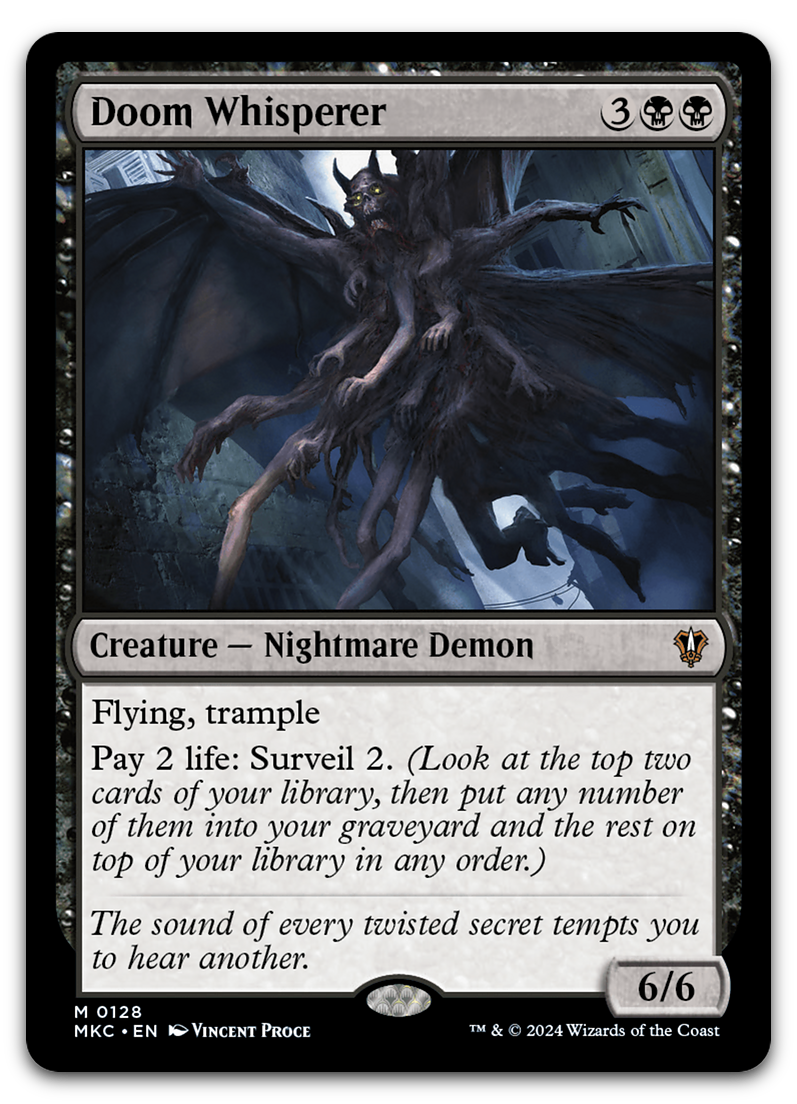 Doom Whisperer (Commander: Murders at Karlov Manor)