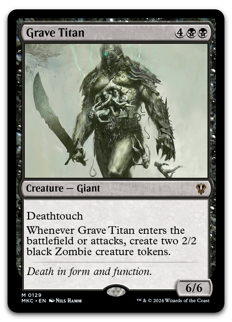 Grave Titan (Commander: Murders at Karlov Manor)
