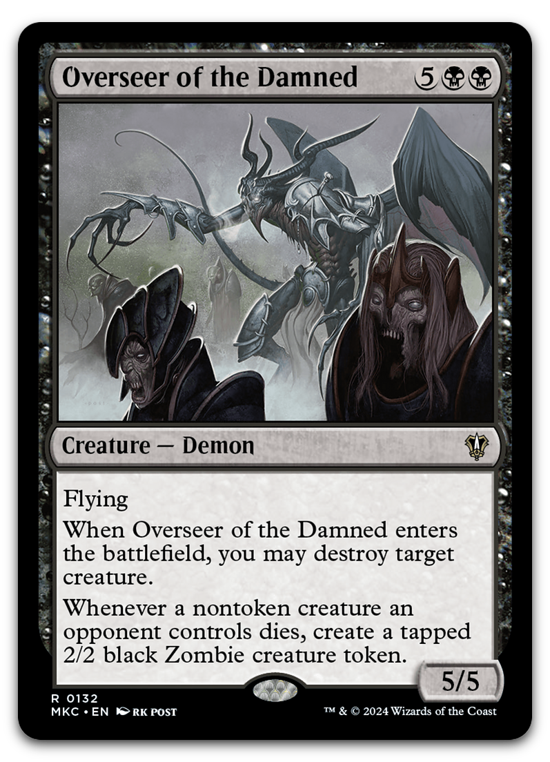 Overseer of the Damned (Commander: Murders at Karlov Manor)