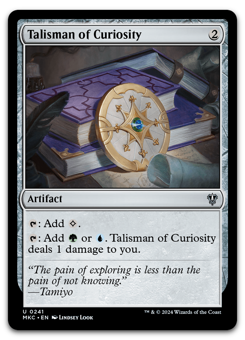 Talisman of Curiosity (Commander: Murders at Karlov Manor)