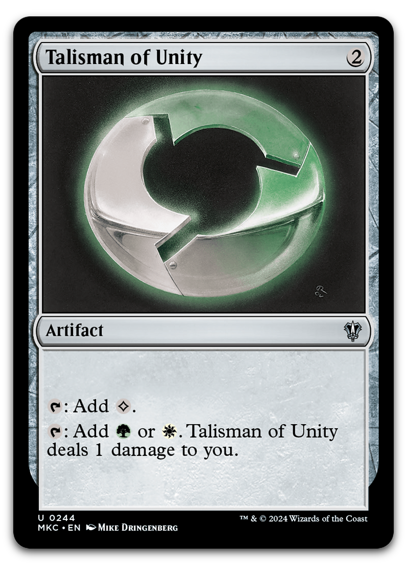 Talisman of Unity (Commander: Murders at Karlov Manor)