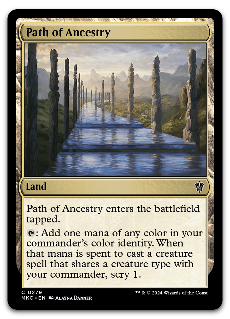 Path of Ancestry (Commander: Murders at Karlov Manor)