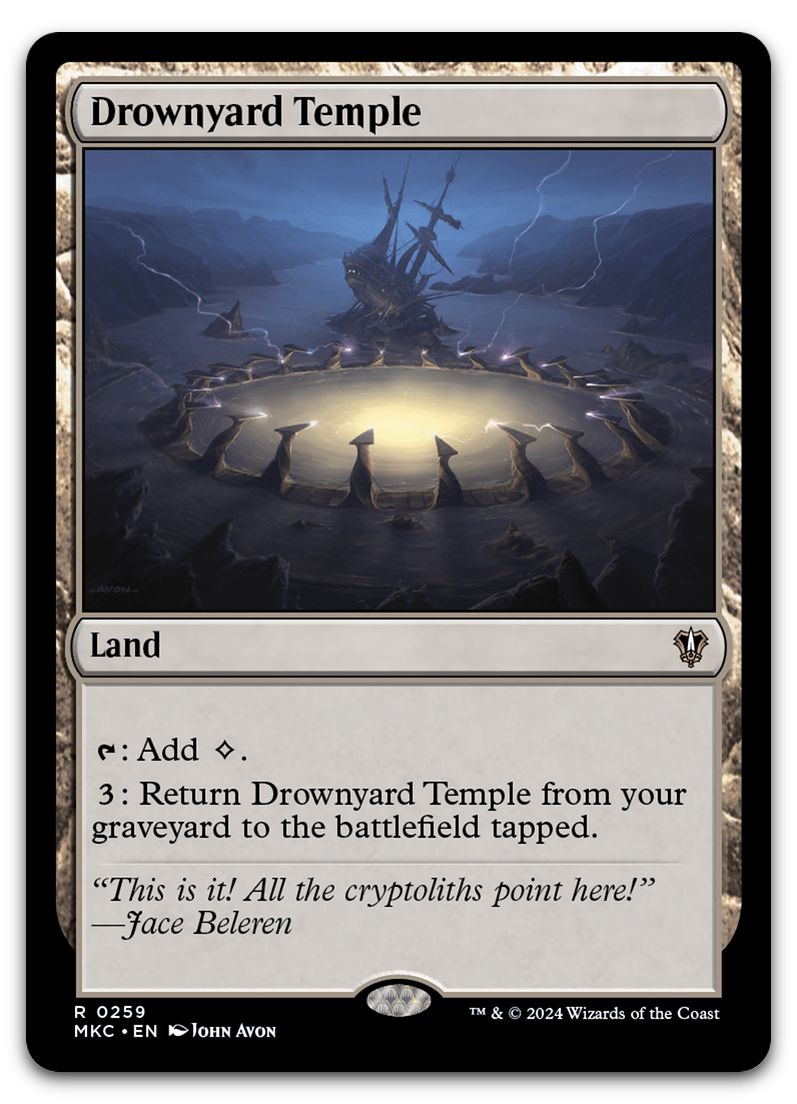 Drownyard Temple (Commander: Murders at Karlov Manor)