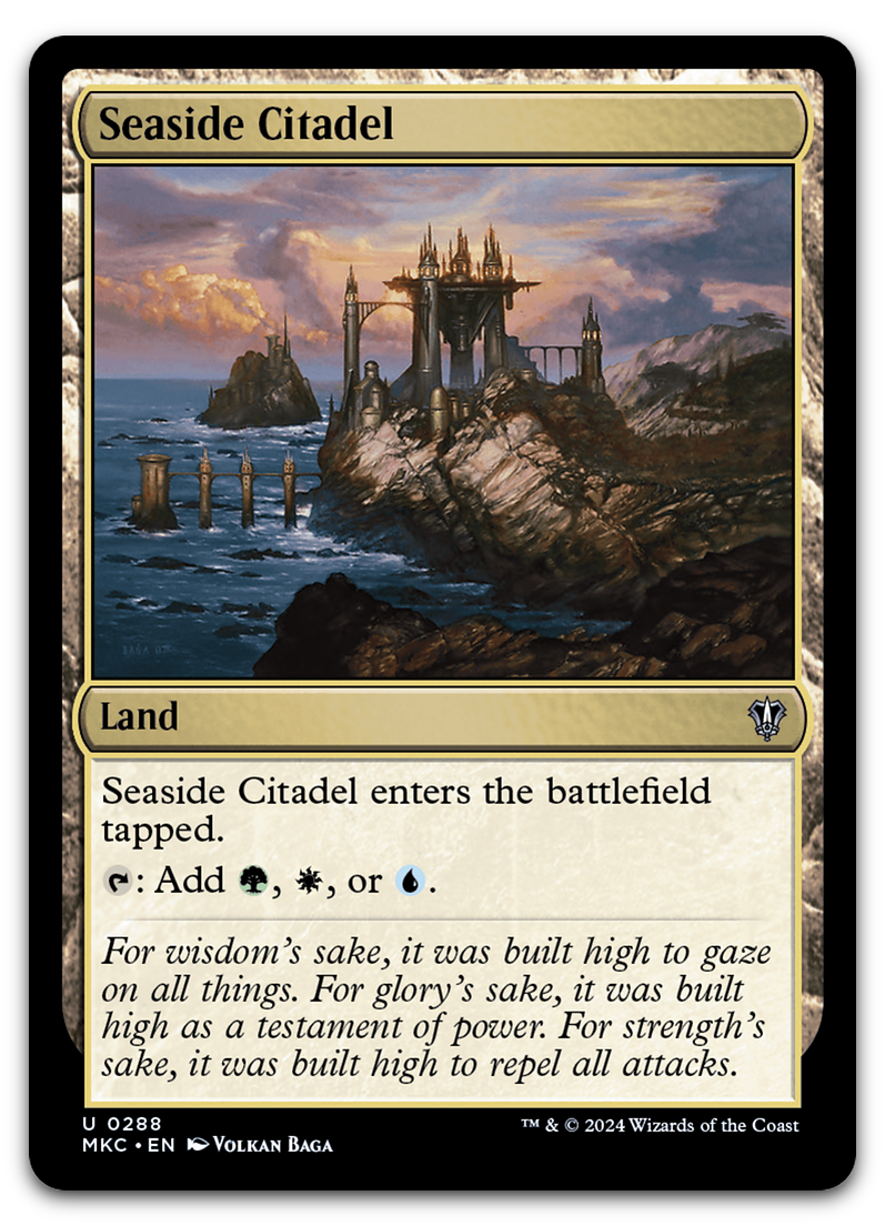 Seaside Citadel (Commander: Murders at Karlov Manor)
