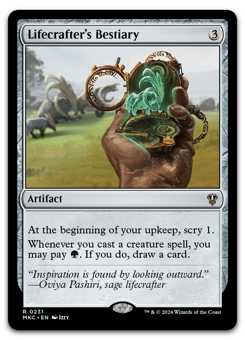 Lifecrafter's Bestiary (Commander: Murders at Karlov Manor)