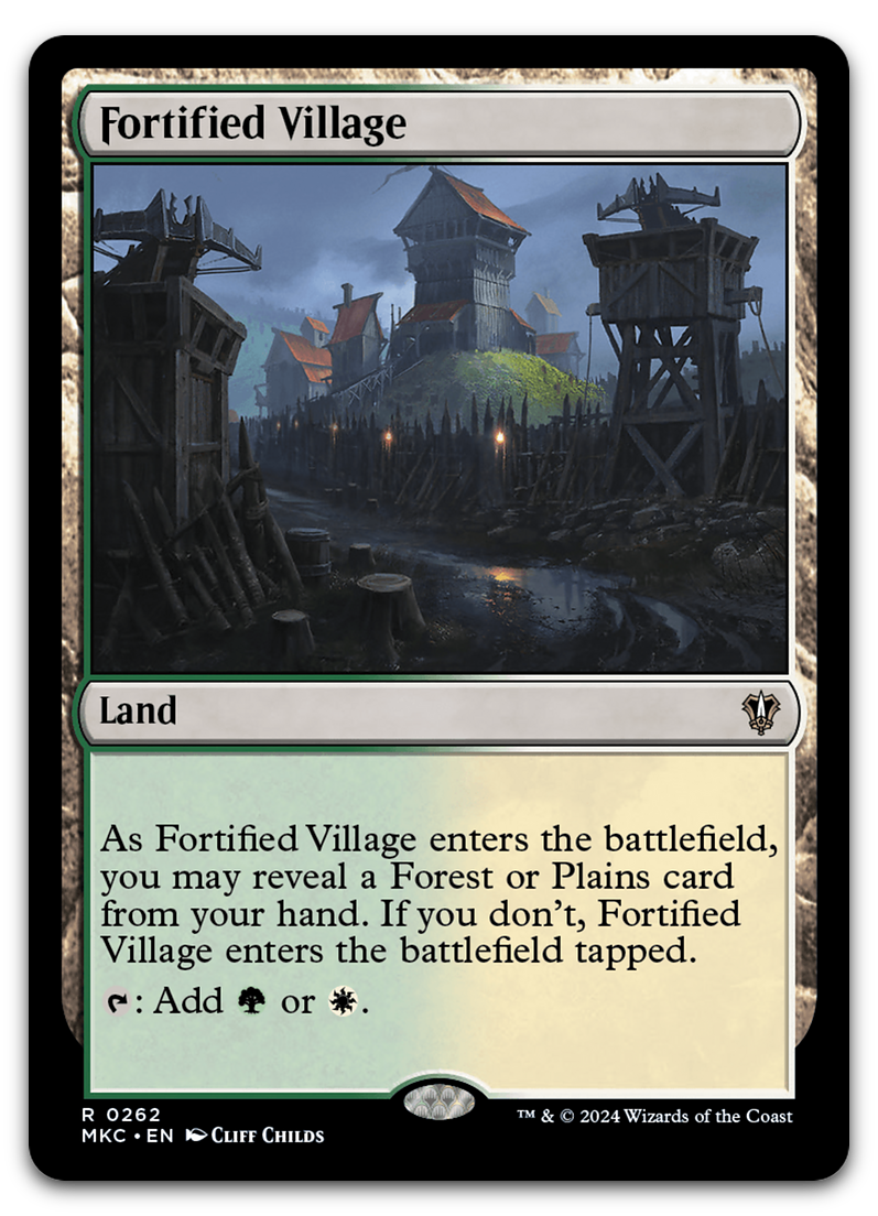 Fortified Village (Commander: Murders at Karlov Manor)