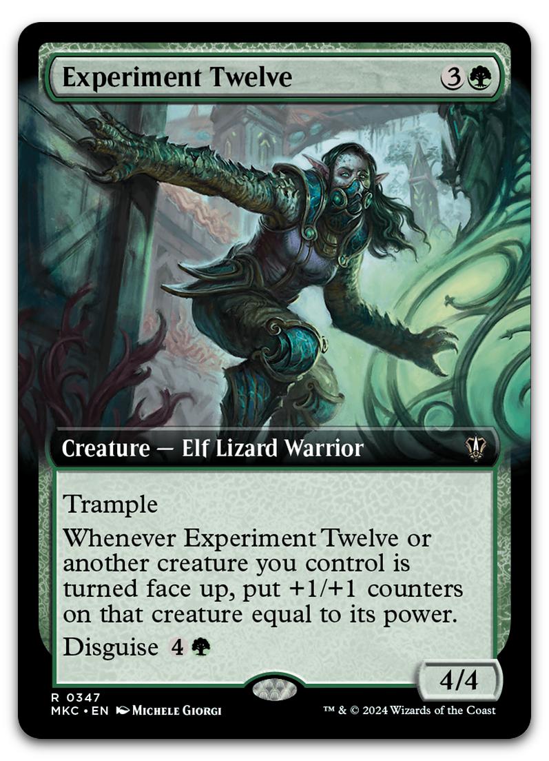 Experiment Twelve (Extended Art) (Commander: Murders at Karlov Manor)