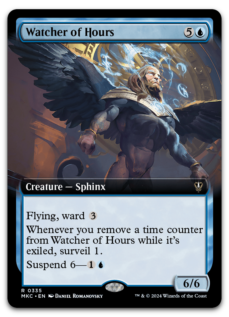 Watcher of Hours (Extended Art) (Commander: Murders at Karlov Manor)