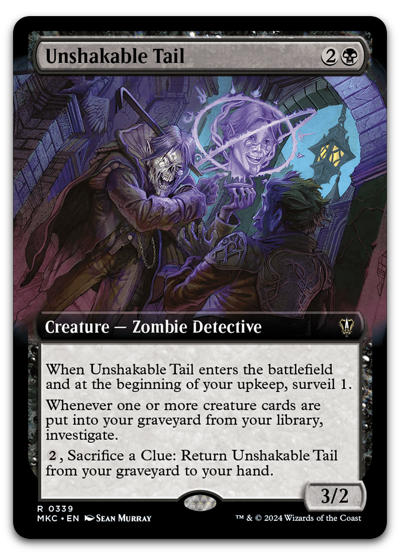 Unshakable Tail (Extended Art) (Commander: Murders at Karlov Manor)