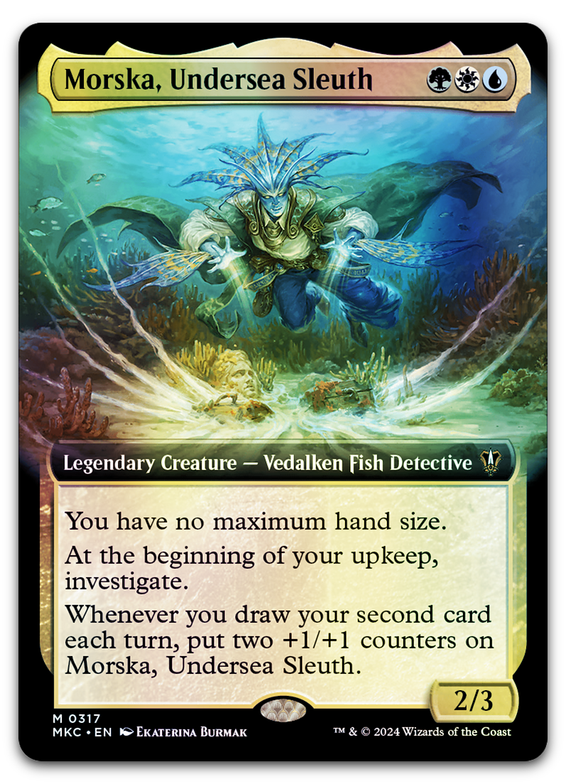 Morska, Undersea Sleuth (Extended Art) (Commander: Murders at Karlov Manor)