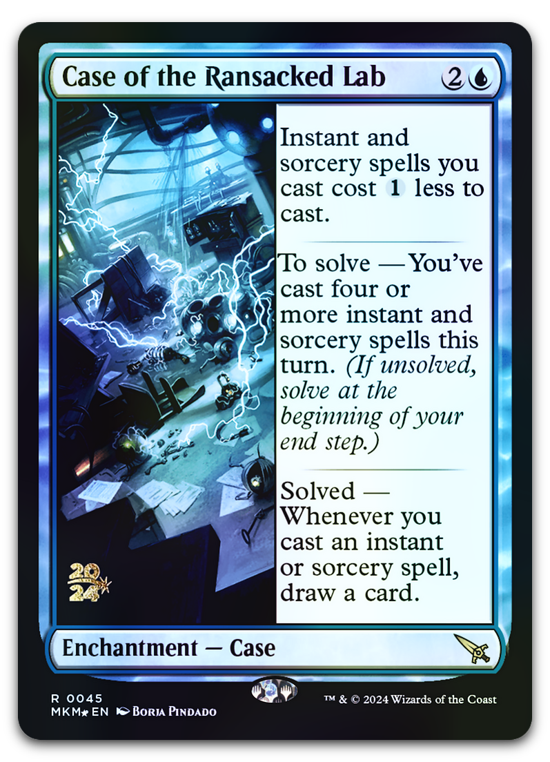 Case of the Ransacked Lab (Prerelease Cards)