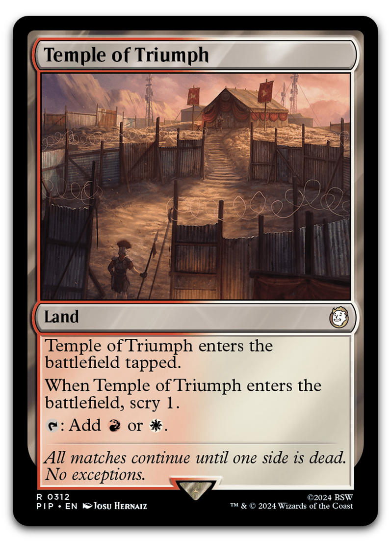 Temple of Triumph (Universes Beyond: Fallout)